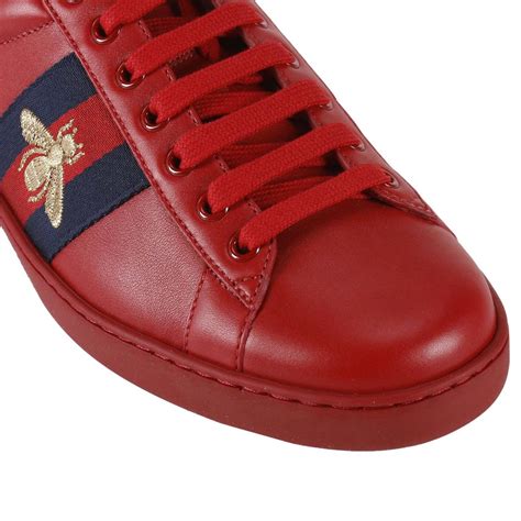 zapatillas gucci hombre blancas|zapato gucci rojo.